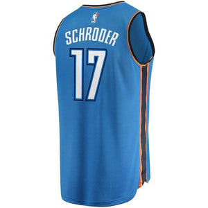 Dennis Schroder Oklahoma City Thunder Branded Fast Break Jersey - Icon Edition - Blue