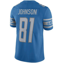 Load image into Gallery viewer, Calvin Johnson Detroit Lions Retired Player Vapor Untouchable Limited Throwback Jersey - Blue