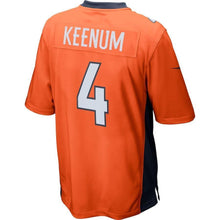 Load image into Gallery viewer, Case Keenum Denver Broncos Game Jersey  Orange