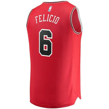 Load image into Gallery viewer, Cristiano Felicio Chicago Bulls Branded Youth Fast Break Player Jersey - Icon Edition - Red 2018/2019