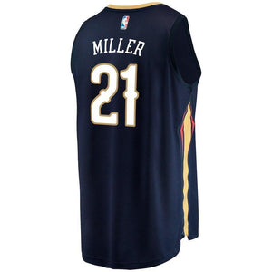 Darius Miller New Orleans Pelicans Branded Fast Break Player Jersey - Icon Edition – Navy