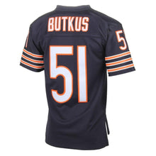 Load image into Gallery viewer, Dick Butkus Chicago Bears Mitchell &amp; Ness Retired Player Jersey - Navy Blue 2018/2019