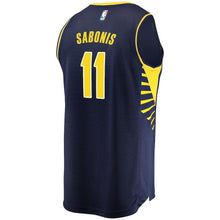 Load image into Gallery viewer, Domantas Sabonis Indiana Pacers Branded Fast Break Player Jersey - Icon Edition – Navy