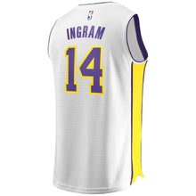 Load image into Gallery viewer, Brandon Ingram Los Angeles Lakers Branded Youth Fast Break Jersey White - Association Edition 2018/2019
