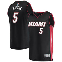 Load image into Gallery viewer, Derrick Jones Miami Heat Branded Fast Break Player Jersey - Icon Edition – Black