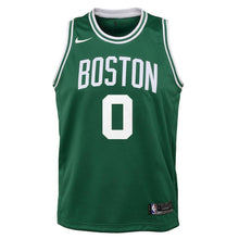Load image into Gallery viewer, Jayson Tatum Boston Celtics Youth Jersey Green - Icon Edition 2018/2019