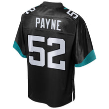 Load image into Gallery viewer, Donald Payne Jacksonville Jaguars NFL Pro Line Team Player Jersey - Black