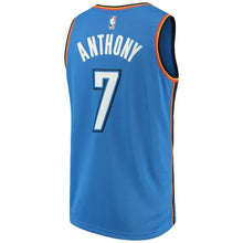 Load image into Gallery viewer, Carmelo Anthony Oklahoma City Thunder Swingman Jersey Blue - Icon Edition