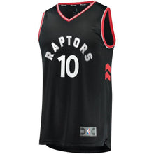 Load image into Gallery viewer, DeMar DeRozan Toronto Raptors Branded Youth Fast Break Jersey Black - Statement Edition 2018/2019
