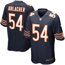Load image into Gallery viewer, Brian Urlacher Chicago Bears Game Jersey - Navy Blue 2018/2019