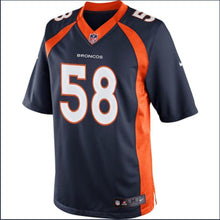 Load image into Gallery viewer, Denver Broncos Von Miller Navy Blue Jersey 2018 - 2019