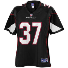 Load image into Gallery viewer, D.J. Foster Arizona Cardinals Pro Line Women&#39;s Player Jersey – Black 2018/2019