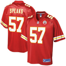 Load image into Gallery viewer, Breeland Speaks Kansas City Chiefs NFL Pro Line Player Jersey - Red