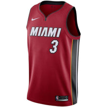 Load image into Gallery viewer, Dwyane Wade Miami Heat Swingman Jersey - Statement Edition – Red