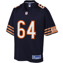 Load image into Gallery viewer, Eric Kush Chicago Bears Pro Line Player Jersey - Navy 2018/2019