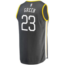 Load image into Gallery viewer, Draymond Green Golden State Warriors Branded Youth Fast Break Jersey Black - Statement Edition 2018/2019