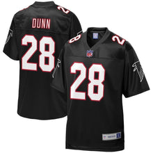 Load image into Gallery viewer, Warrick Dunn Atlanta Falcons Pro Line Retired Player Jersey – Black 2018/2019