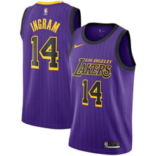 Load image into Gallery viewer, Brandon Ingram Los Angeles Lakers Youth Jersey – City Edition – Purple 2018/2019