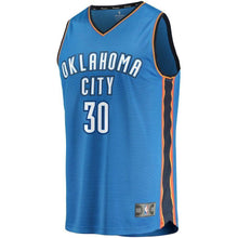 Load image into Gallery viewer, Deonte Burton Oklahoma City Thunder Branded Fast Break Jersey - Icon Edition - Blue