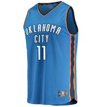 Load image into Gallery viewer, Enes Kanter Oklahoma City Thunder Branded Fast Break Jersey Blue - Icon Edition