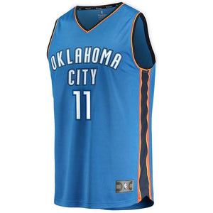 Enes Kanter Oklahoma City Thunder Branded Fast Break Jersey Blue - Icon Edition