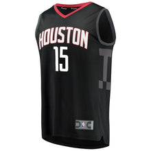 Load image into Gallery viewer, Clint Capela Houston Rockets Branded Youth Fast Break Jersey - Statement Edition – Black 2018/2019