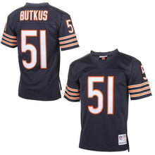 Load image into Gallery viewer, Dick Butkus Chicago Bears Mitchell &amp; Ness Retired Player Jersey - Navy Blue 2018/2019