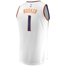 Load image into Gallery viewer, Devin Booker Phoenix Suns Branded Fast Break Jersey White - Association Edition