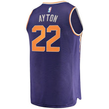 Load image into Gallery viewer, DeAndre Ayton Phoenix Suns Branded Youth Fast Break Jersey Purple - Icon Edition 2018/2019