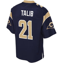 Load image into Gallery viewer, Aqib Talib Los Angeles Rams NFL Pro Line Player Jersey - Navy