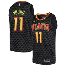 Load image into Gallery viewer, Atlanta Hawks Trae Young Men&#39;s Swingman Jersey - Black