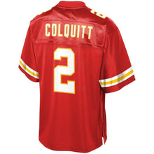 Load image into Gallery viewer, Dustin Colquitt Kansas City Chiefs NFL Pro Line Player Jersey - Red