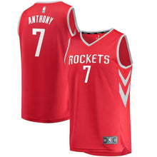 Load image into Gallery viewer, Carmelo Anthony Houston Rockets Branded Youth Fast Break Jersey Red - Icon Edition 2018/2019