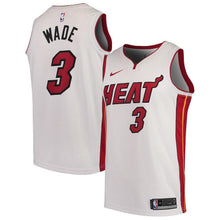 Load image into Gallery viewer, Dwyane Wade Miami Heat Swingman Jersey - Association Edition – White