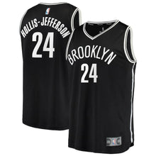 Load image into Gallery viewer, Rondae Hollis-Jefferson Brooklyn Nets Branded Fast Break Jersey - Icon Edition - Black