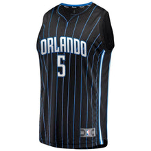Load image into Gallery viewer, Mohamed Bamba Orlando Magic Branded Youth Fast Break Jersey - Statement Edition – Black 2018/2019