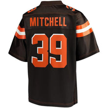 Load image into Gallery viewer, Terrance Mitchell Cleveland Browns Pro Line Player Jersey – Brown 2018/2019