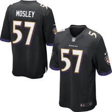 Load image into Gallery viewer, C.J. Mosley Baltimore Ravens Game Jersey - Black 2018/2019