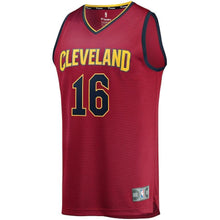 Load image into Gallery viewer, Cedi Osman Cleveland Cavaliers Branded Fast Break Player Jersey - Icon Edition – Wine