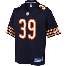 Load image into Gallery viewer, Eddie Jackson Chicago Bears Pro Line Player Jersey - Navy 2018/2019
