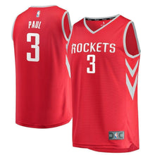Load image into Gallery viewer, Chris Paul Houston Rockets Branded Youth Fast Break Jersey Red - Icon Edition 2018/2019