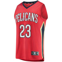 Load image into Gallery viewer, Anthony Davis New Orleans Pelicans Branded Youth Fast Break Jersey Red - Statement Edition 2018/2019