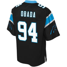 Load image into Gallery viewer, Efe Obada Carolina Panthers Pro Line Player Jersey – Black 2018/2019