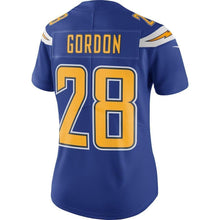 Load image into Gallery viewer, Melvin Gordon III Los Angeles Chargers Women's Vapor Untouchable Color Rush Limited Player Jersey - Royal