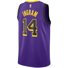 Load image into Gallery viewer, Brandon Ingram Los Angeles Lakers Youth Jersey – City Edition – Purple 2018/2019