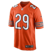 Load image into Gallery viewer, Tarik Cohen Chicago Bears Game Jersey – Orange 2018/2019