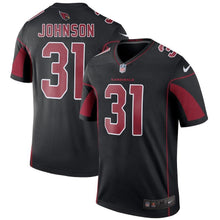 Load image into Gallery viewer, David Johnson Arizona Cardinals Color Rush Legend Jersey - Black 2018/2019