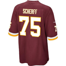 Load image into Gallery viewer, Brandon Scherff Washington Redskins Game Jersey - Burgundy 2018/2019