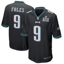 Load image into Gallery viewer, Nick Foles Philadelphia Eagles Super Bowl LII American football jersey