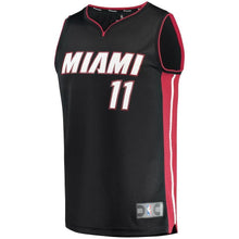 Load image into Gallery viewer, Dion Waiters Miami Heat Branded Fast Break Player Jersey - Icon Edition – Black